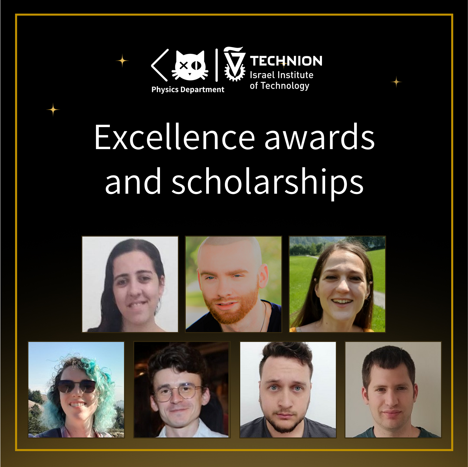 Excellence Awards And Scholarships - Physics Department, Technion