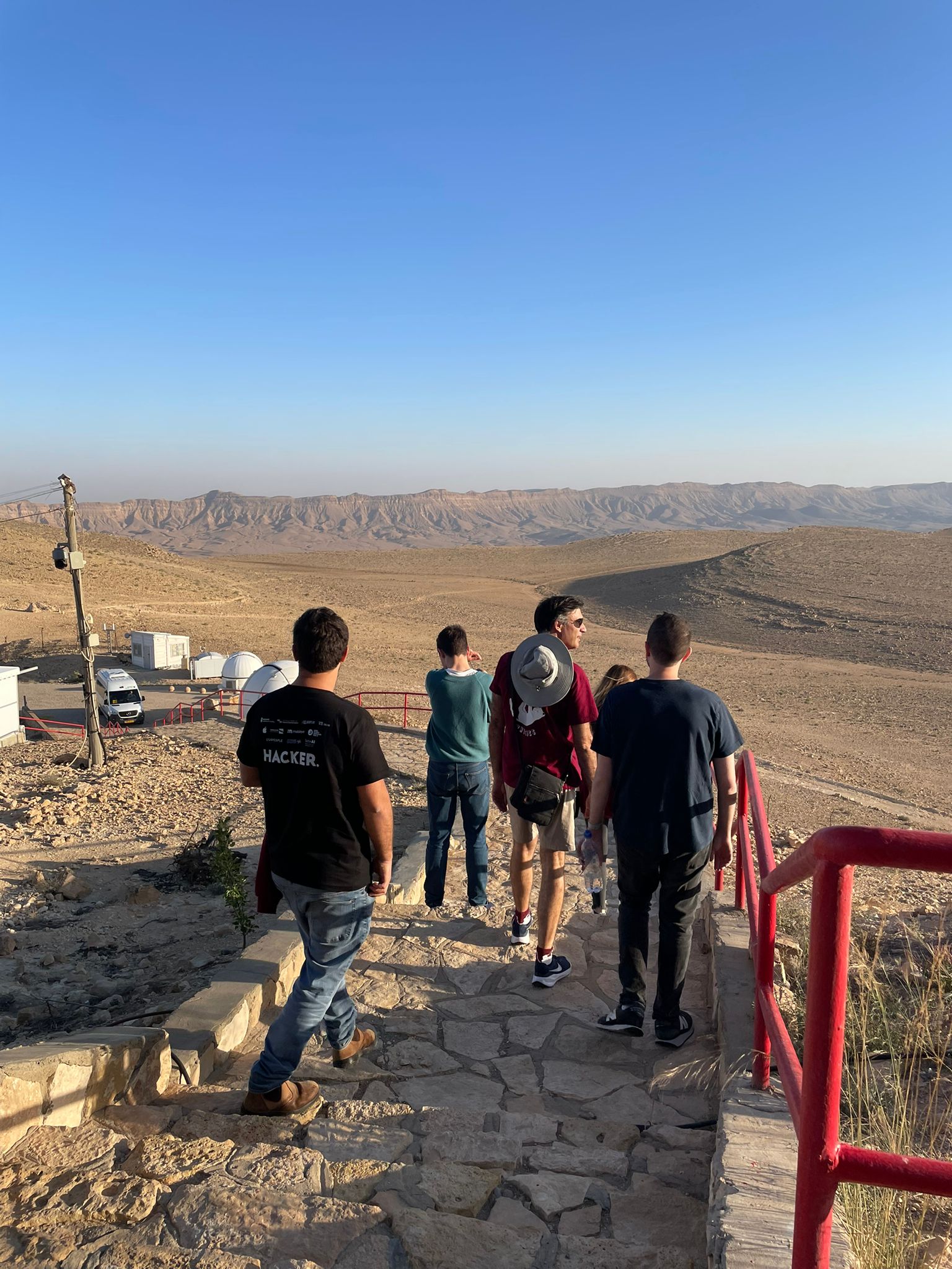 Excellence Program visit to the "Wise Observatory"