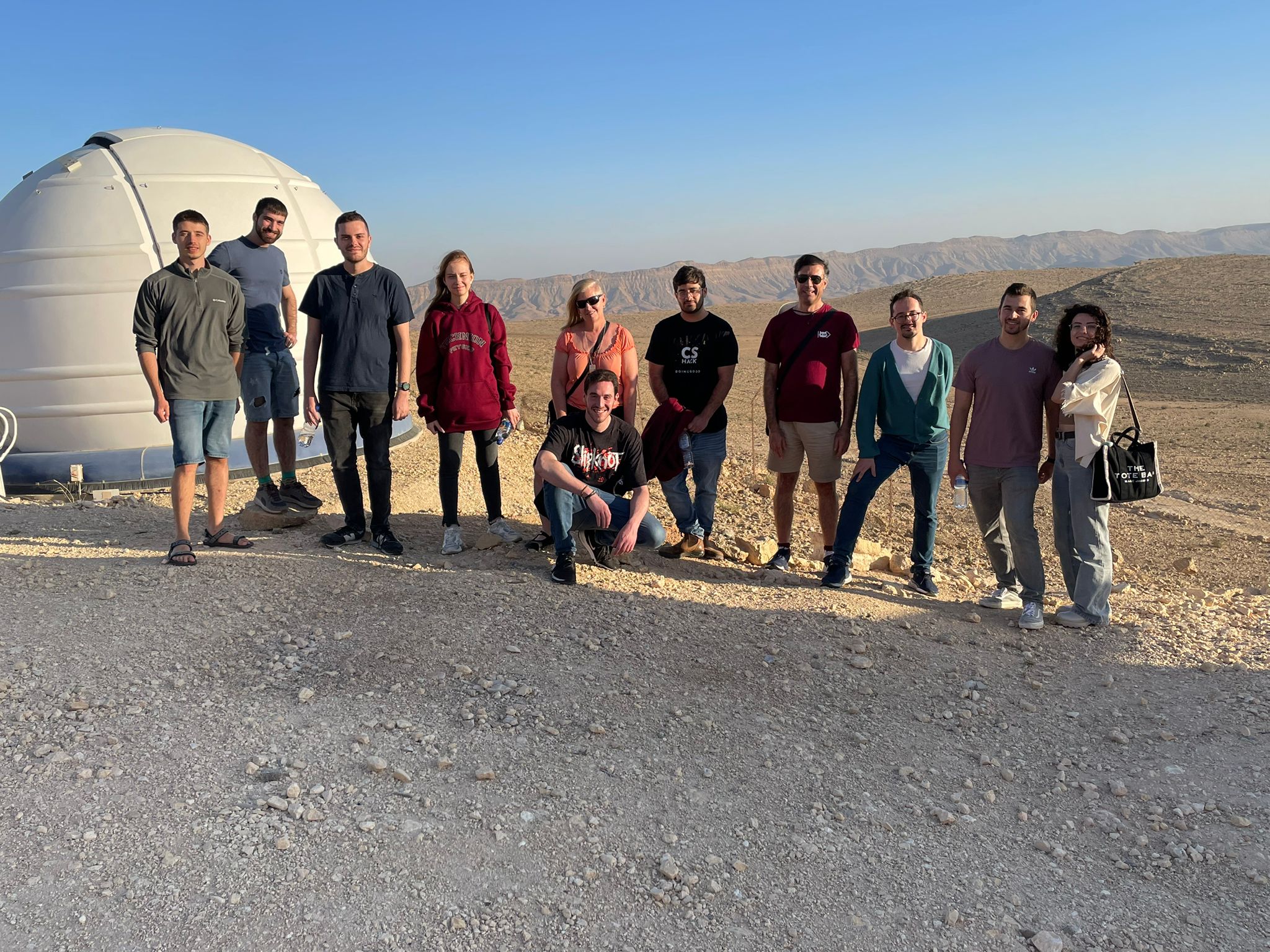 Excellence Program visit to the "Wise Observatory"