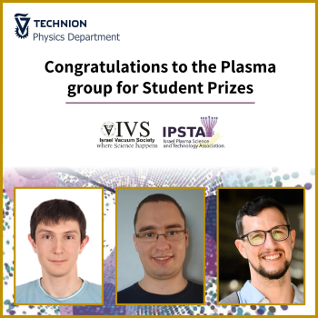 Plasma group student prizes