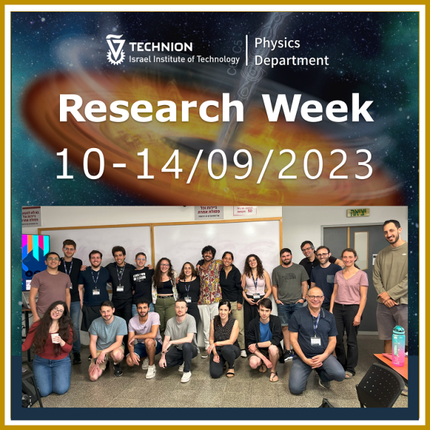 Physics Research Week 2023