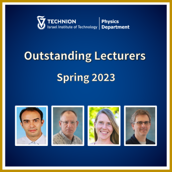 Outstanding lecturers Spring 23