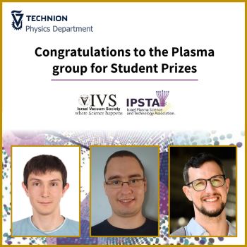 Plasma group student prizes